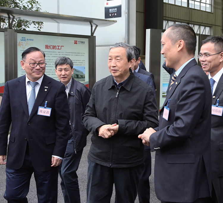 On October 31, 2015, Ma Kai and Yuan Jiajun visited the inspection.